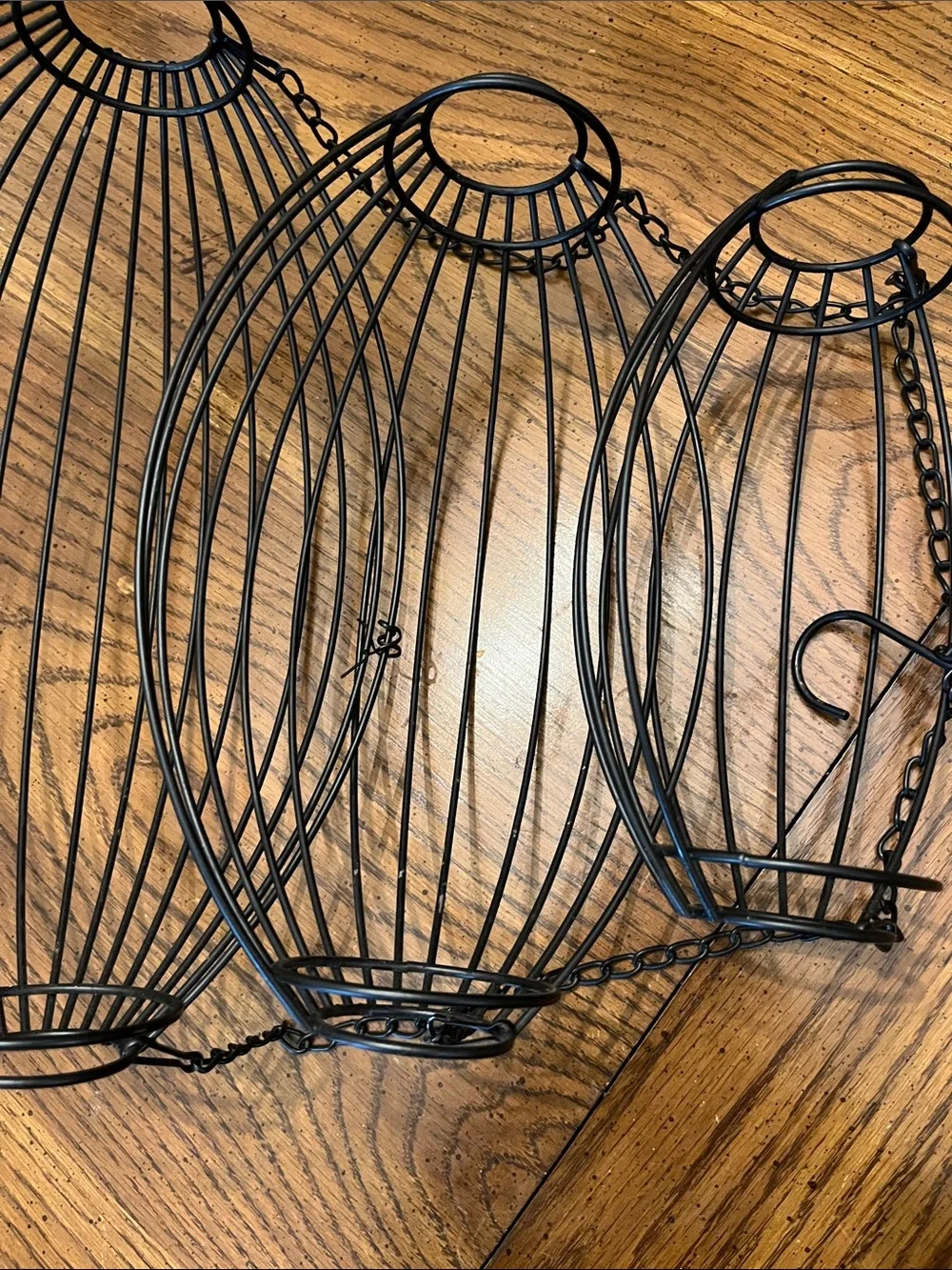 Black Three Tier‎ Hanging Fruit Basket